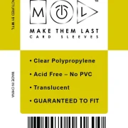 Ovitki MTL 61 x 103 mm, prosojni SOFT, 100 kosov