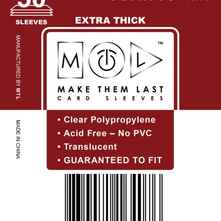 Ovitki MTL 127 x 153 mm, prosojni THICK, 50 kosov