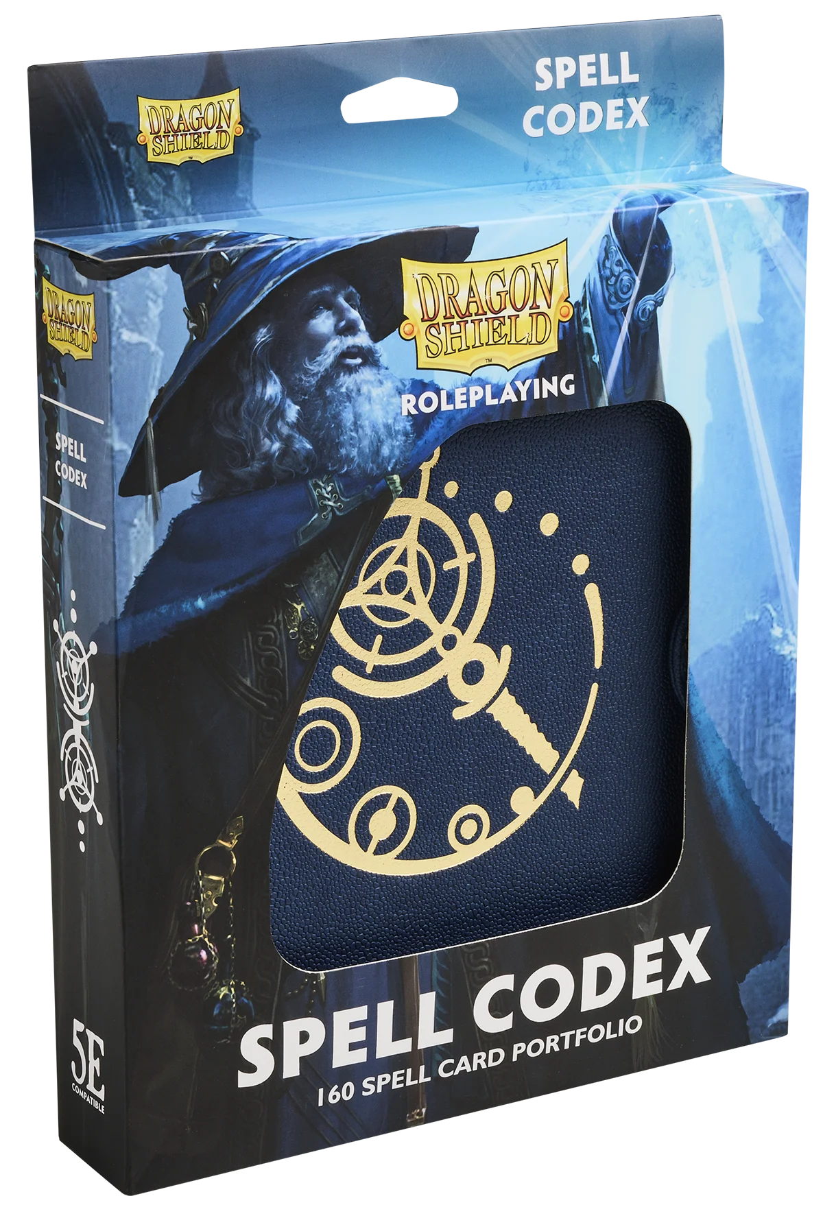 Dragon Shield Spell Codex - Midnight Blue