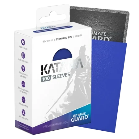 Ultimate Guard Katana Sleeves Standard Size Blue