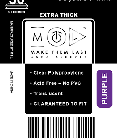 MTL Sleeves Purple 63,5x88mm thick