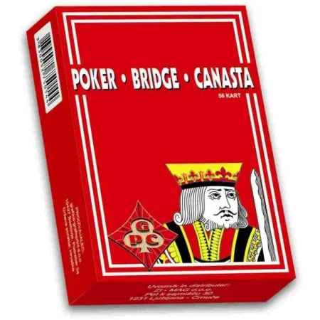 Karte Poker Rdeča