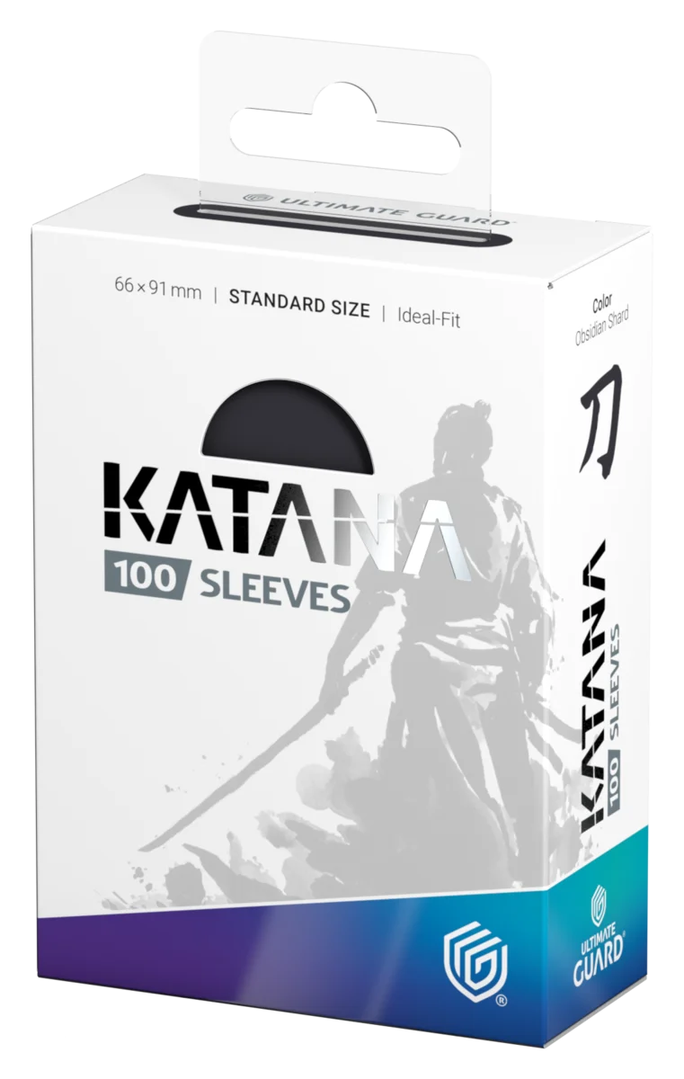 Ultimate Guard Katana Sleeves Standard Size Obsidian Shard