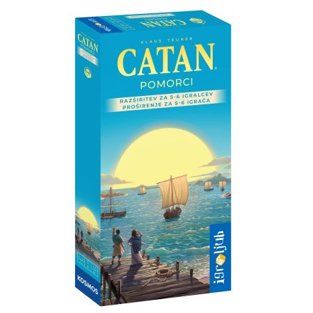 Družabna igra Catan za 5/6 igralca Pomorci