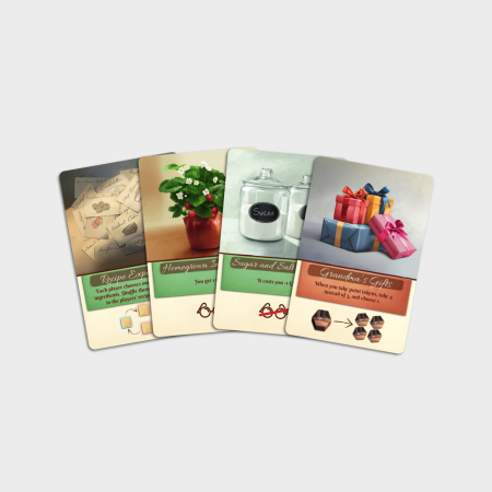 Secret Recipe Kickstarter dodatne karte