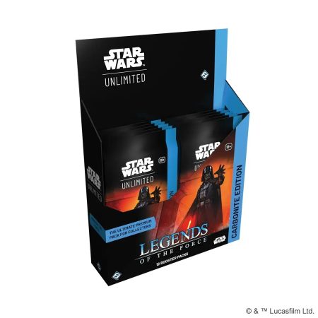FFG - Star Wars Unlimited - Legends of the Force Carbonite Booster Display (12 Booster)