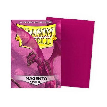DS - Standard Sleeves: Magenta [Matte] (100 Sleeves)