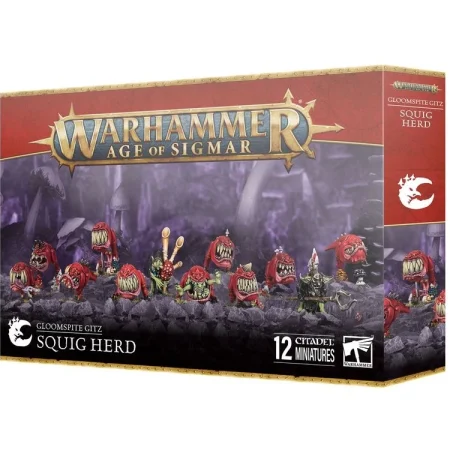 Warhammer Age of Sigmar - Gloomspite Gitz Squig Herd