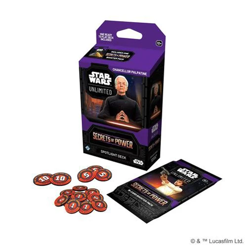 Star Wars: Unlimited - Secrets of Power Spotlight Deck: Chancellor Palpatine