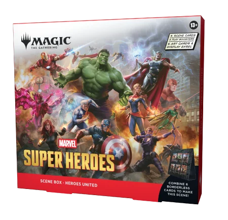 Marvel Super Heroes scene box
