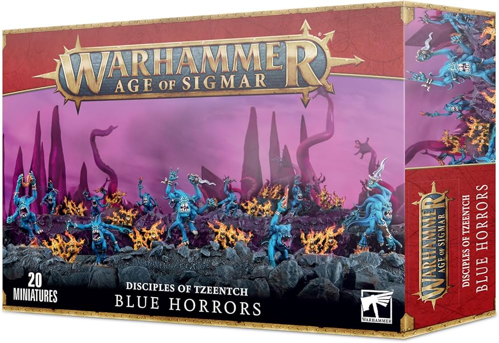 Disciples of Tzeentch - Blue Horrors and Brimstone Horrors