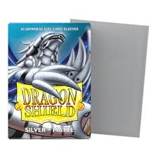 DS - Japanese Sleeves: Silver [Matte] (60 Sleeves)