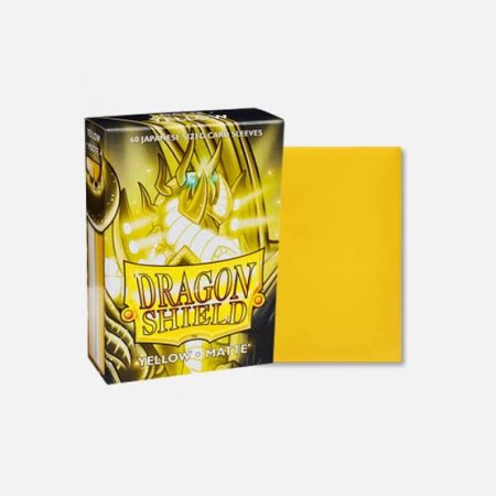 DS - Japanese Sleeves: Yellow [Matte] (60 Sleeves)