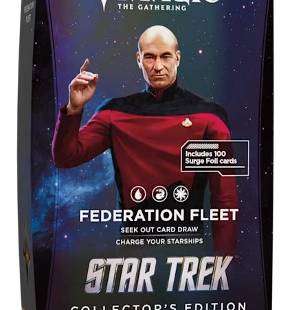 Magic the Gathering: Start trek collector commander decks